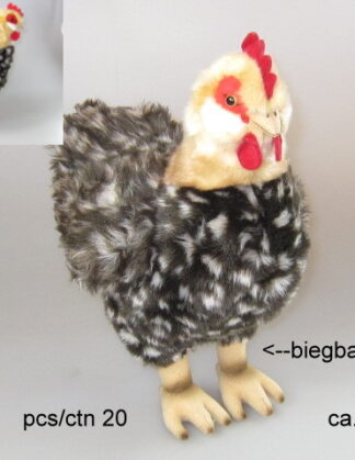 UNITOYS Hen With Egg 37 cm.(with flexible legs)