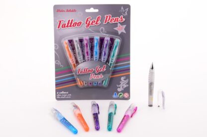 JOHNTOY Tatoopliiatsid kujunditega 6 tk/pakk