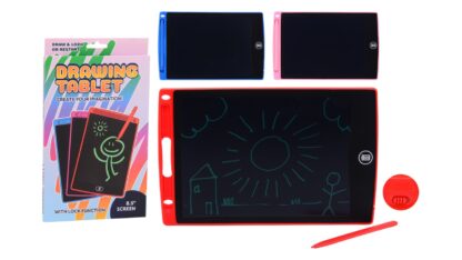 JOHNTOY LCD Drawing Tablet 3 asst.