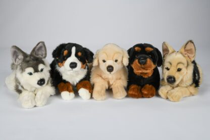 UNITOYS Dog lying 5 diff. ass. 30 cm.