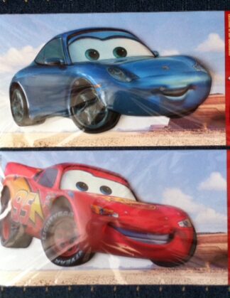 GK Seinakleebis 3D Cars XL helendav (EX)