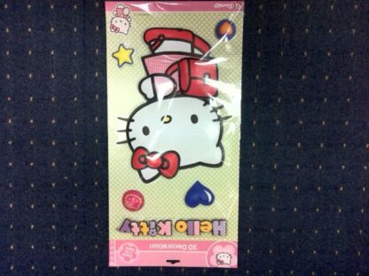 GK Seinakleebis 3D Hello Kitty XL helendav (EX)