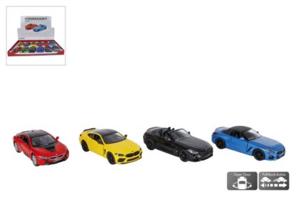 MANEN Mudelauto BMW i8 Z4 M8 erinevad (display)