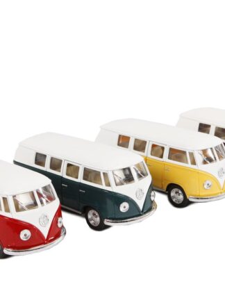 MANEN Die cast pull back Volkswagen bus 13cm.(display)