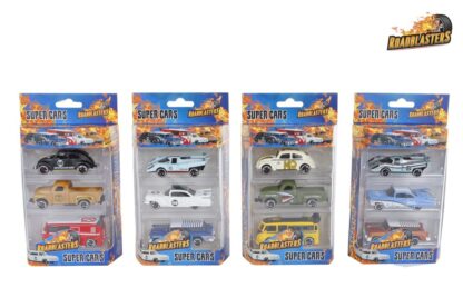 MANEN Mudelid 3-pakk "Roadblasters" 7 cm