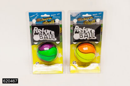MANEN Tagasipõrkega pall NEON 6,3cm (*)