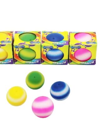 MANEN squeeze ball Rainbow 6 cm. asst.(*)
