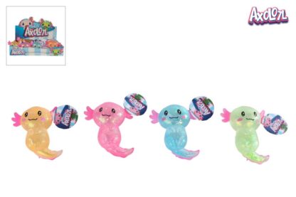 MANEN Squeeze sugar axolotl 11 cm 4 asst.