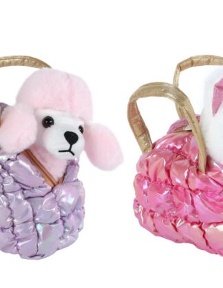 MANEN Take Me Home Plush dog/cat in bag 20cm 3asst