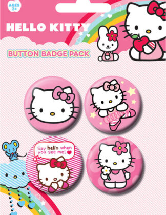 EUROSALE Märgid HELLO KITTY 4 tk.assortii (EX)