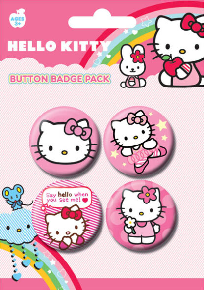 EUROSALE Märgid HELLO KITTY 4 tk.assortii (EX)