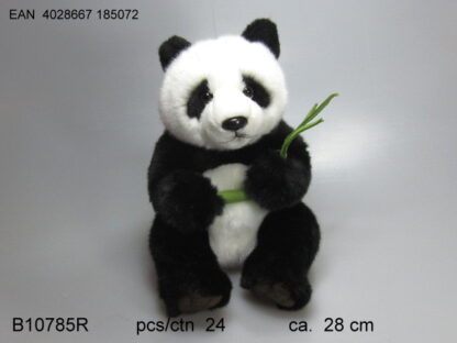 UNITOYS Panda bambusega 28 cm.