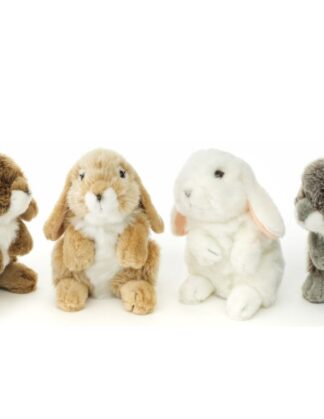 UNITOYS Jänes 18 cm 4 erin.värvi, lontkõrv