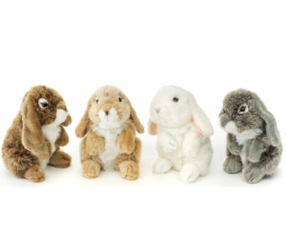 UNITOYS Jänes 18 cm 4 erin.värvi, lontkõrv