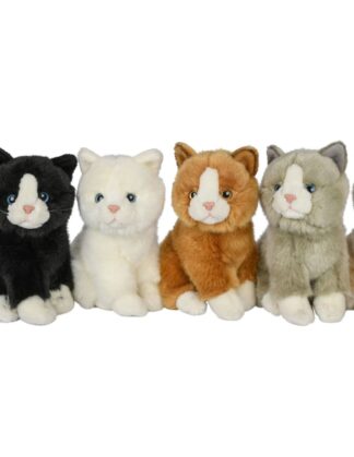 UNITOYS Kass istuv 19 cm 5 erin.värvi