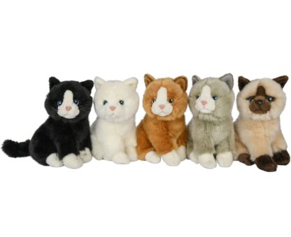 UNITOYS Kass istuv 19 cm 5 erin.värvi