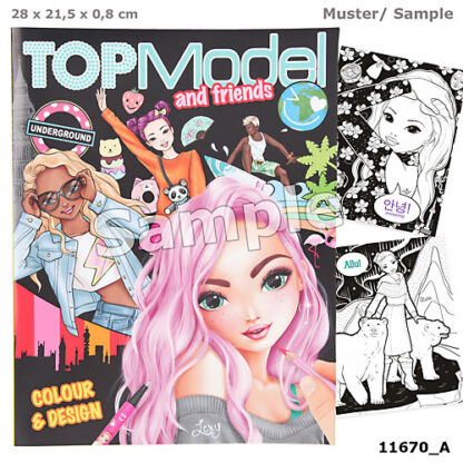 TOPModel Värvi-ja Disainiraamat 2021