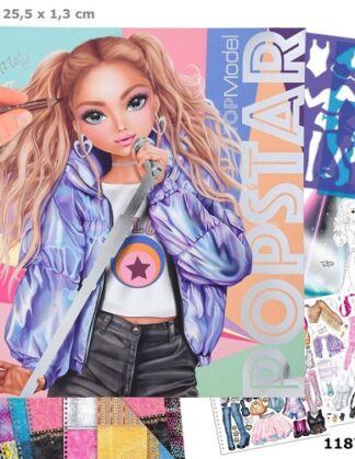 TOPModel Värvimisraamat "POPSTAR" 2022