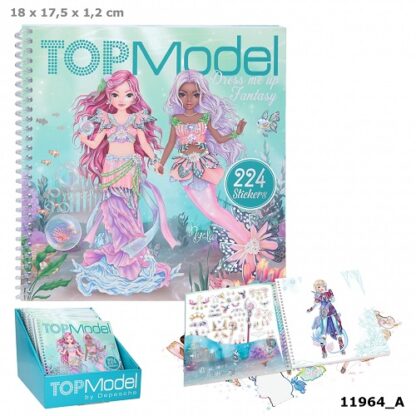 TOPModel Kleepimisraamat Riietamine Fantaasia 2022