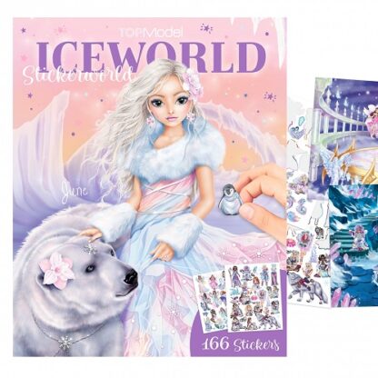 TOPModel Kleebiseraamat Stickerworld 2022 Iceworld