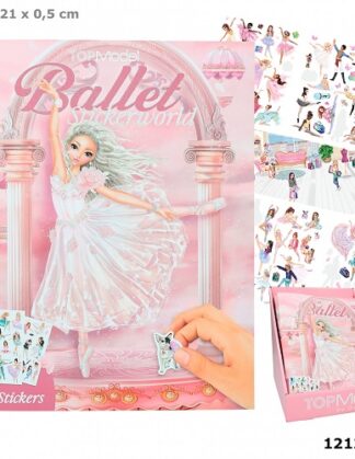 TOPModel Kleebiseraamat Stickerworld 2022 Ballet