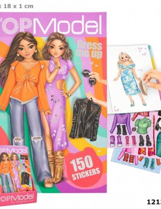 TOPModel Kleepimisraamat Riietamine Suur 2022 Cut Out