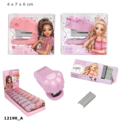 TOPModel Mini Stapler Set Kitty & Doggy
