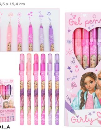 TOPModel Geelpliiatsid 2024 Girly 6-pakk