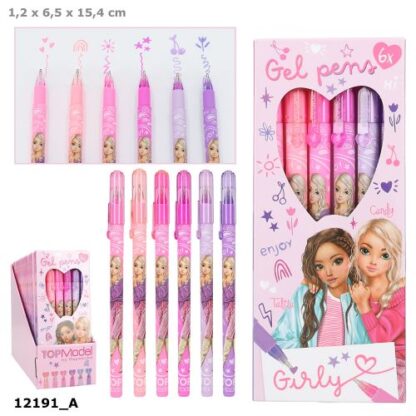 TOPModel Geelpliiatsid 2024 Girly 6-pakk