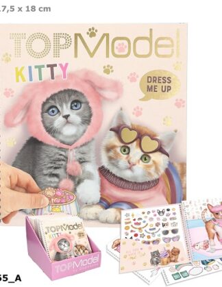 TOPModel Kleepimisraamat Riietamine 2024 Kitty