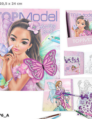 TOPModel Värvimisraamat litritega 2024 Fairy Love