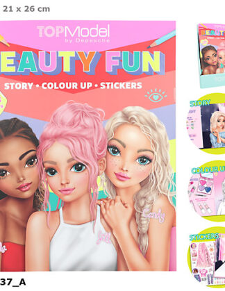 TOPModel Colouring Book Beauty Fun 2024