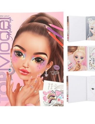 TOPModel Make-Up Colouring Book 2024