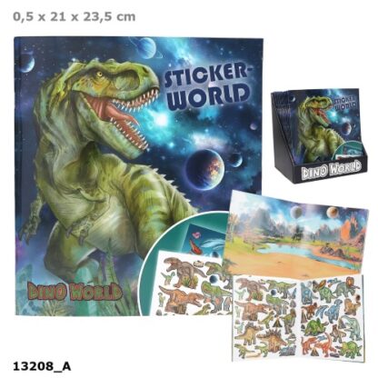 Dino World Kleebiseraamat Stickerworld 2025 Galaxy