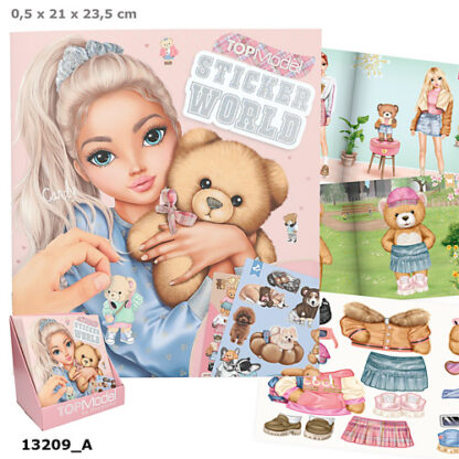 TOPModel Kleebiseraamat Stickerworld 2024 Team Teddy
