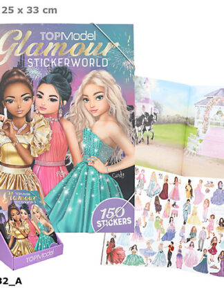 TOPModel Kleebiseraamat Stickerworld Glamour 2024