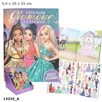 TOPModel Kleebiseraamat Stickerworld Glamour 2024