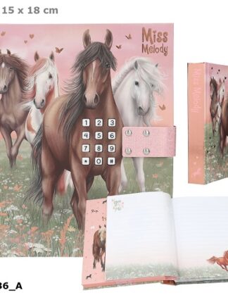 Miss Melody Diary w.electronic code and music