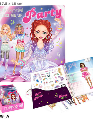 TOPModel Dress Me up Stickerbook 2024 Party