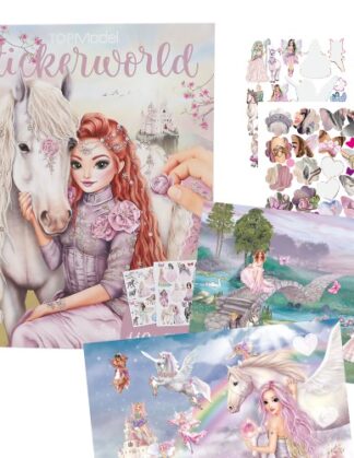TOPModel Kleebiseraamat Stickerworld 2025 Viva Violet