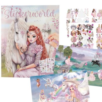 TOPModel Kleebiseraamat Stickerworld 2025 Viva Violet