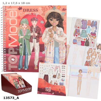 TOPModel Dress Me up Stickerbook 2025 Cosy