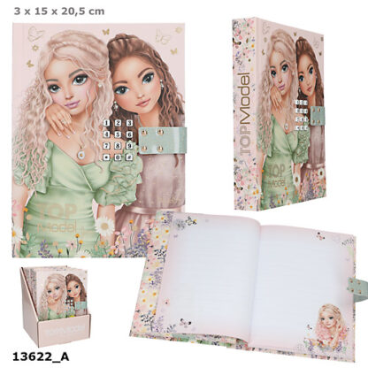 TOPModel Diary with electronic code and music