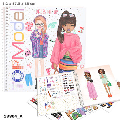 TOPModel Dress Me up Stickerbook 2025