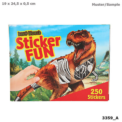 Dino World Kleebiseraamat Sticker Fun 2018