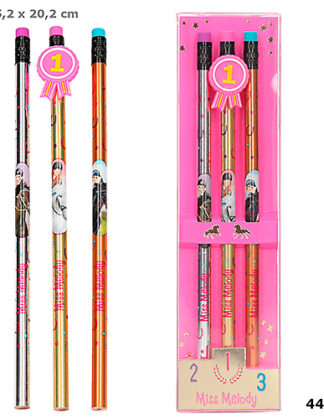 Miss Melody Pencil Set 3-pack (EX)
