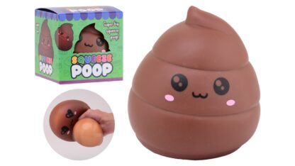 JOHNTOY Jumbo pigistatav kaka karbis 12 cm
