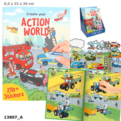 DEPESCHE Kleebiseraamat "Action World" 2025