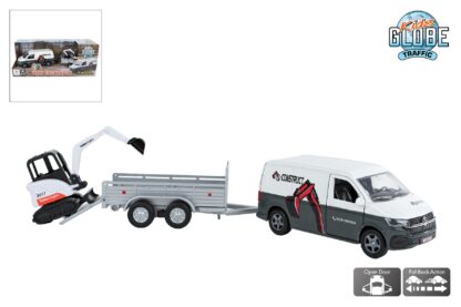 MANEN Mudelauto VW buss haagisega + mini kopp