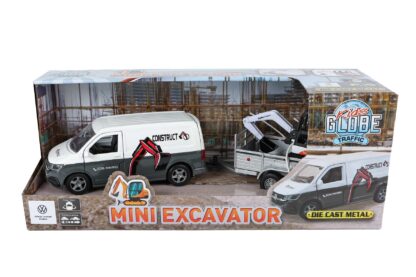 MANEN Mudelauto VW buss haagisega + mini kopp - Image 3